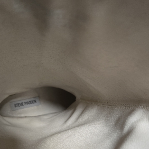 Steve Madden Riggs Campus Boots Leather Bone Womens Size 8.5 Like Frye - Picture 10 of 10